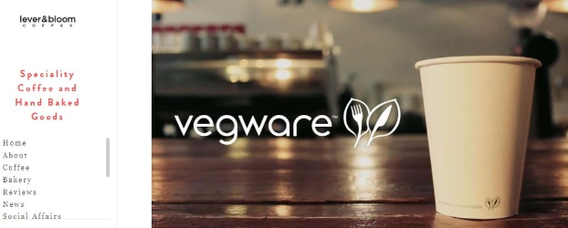 環保餐具品牌啟動網站模板範例一 環保餐具品牌啟動網站模板範例一